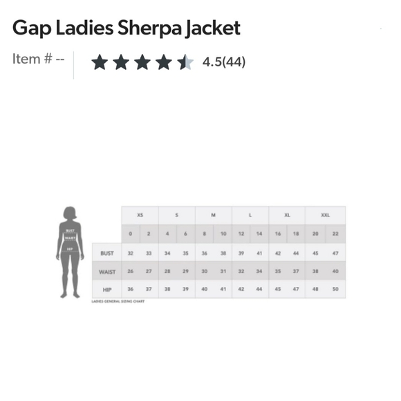 Gap sherpa coat NWT size XXL - Picture 9 of 14